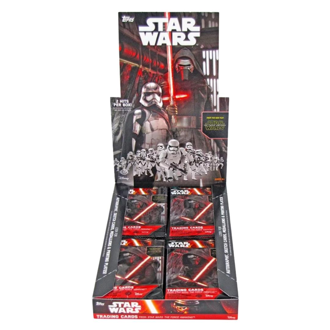 2015 Topps Star Wars The Force Awakens Series 1 Hobby Box