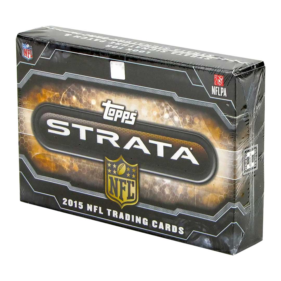 2015 Topps Strata Football Hobby Box