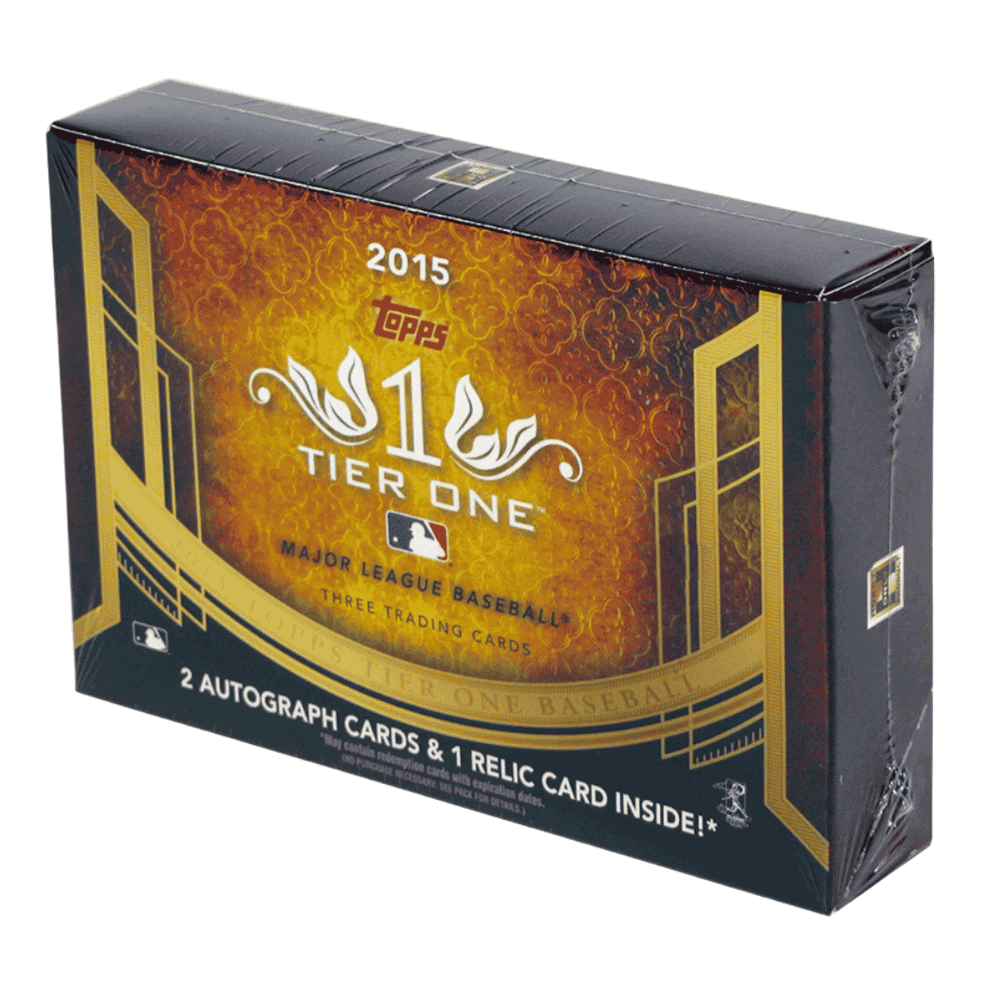 2015 Topps Tier One Baseball Hobby Box