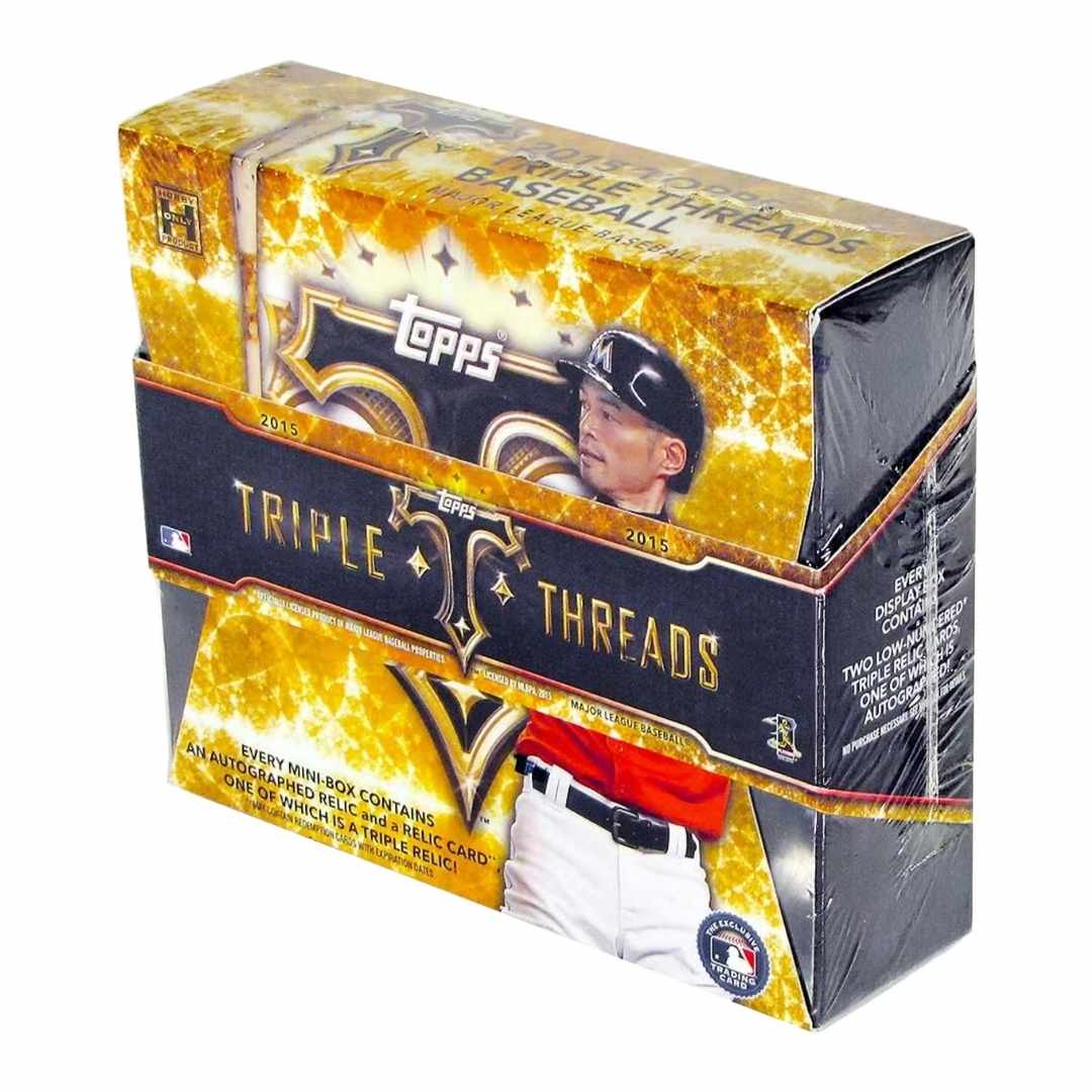 2015 Topps Triple Threads Baseball Hobby Box