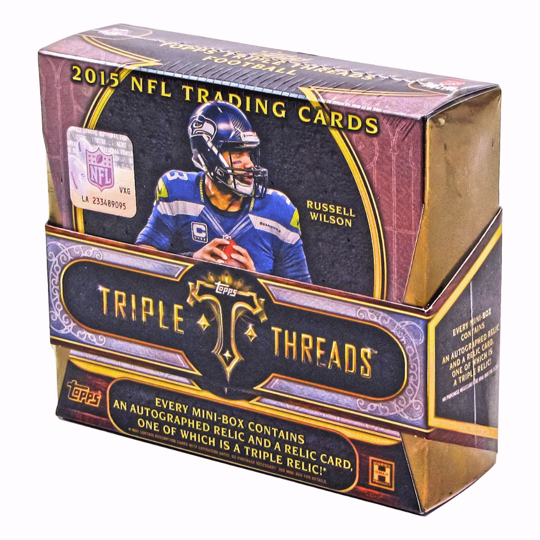 2015 Topps Triple Threads Football Hobby Box