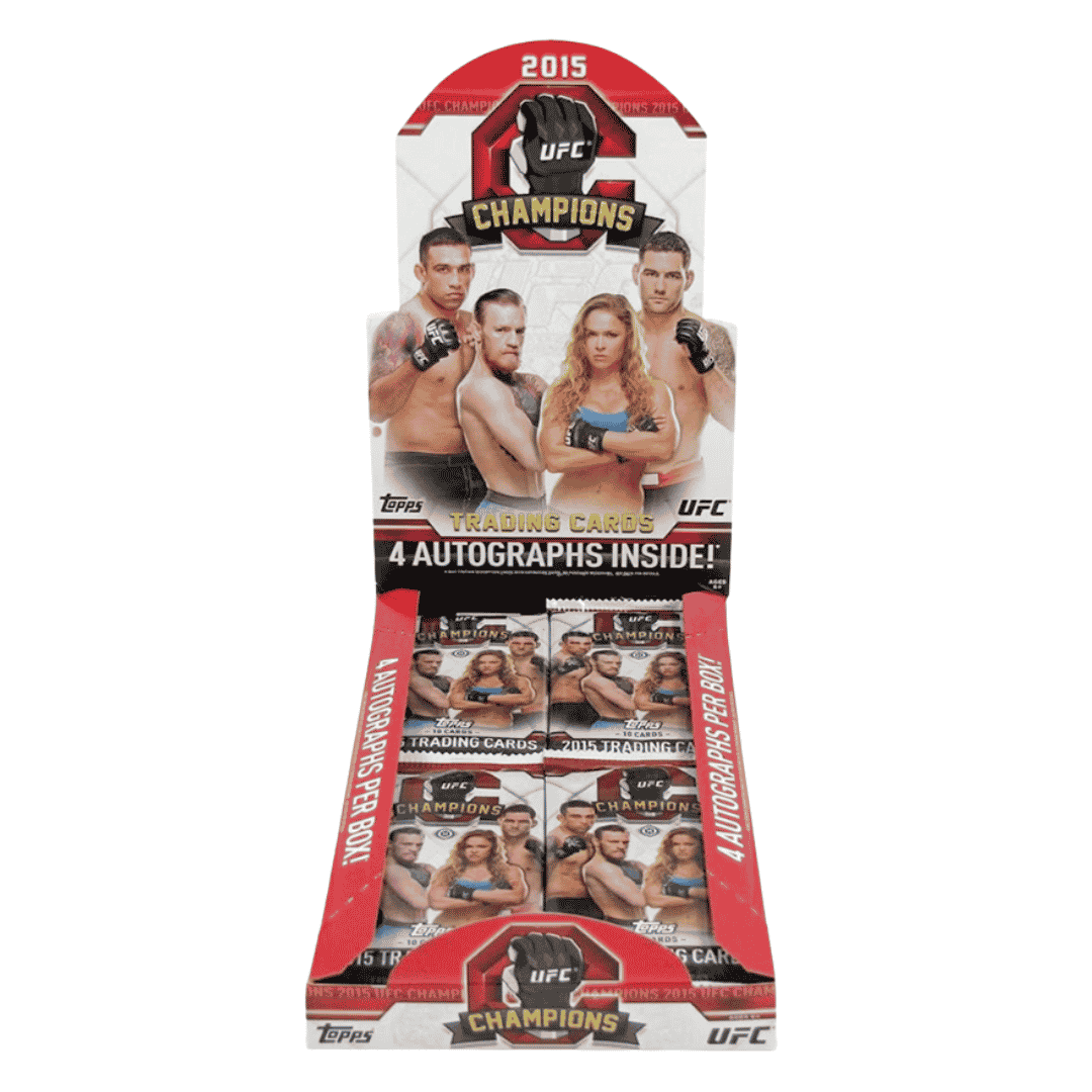 2015 Topps UFC Champions Hobby Box