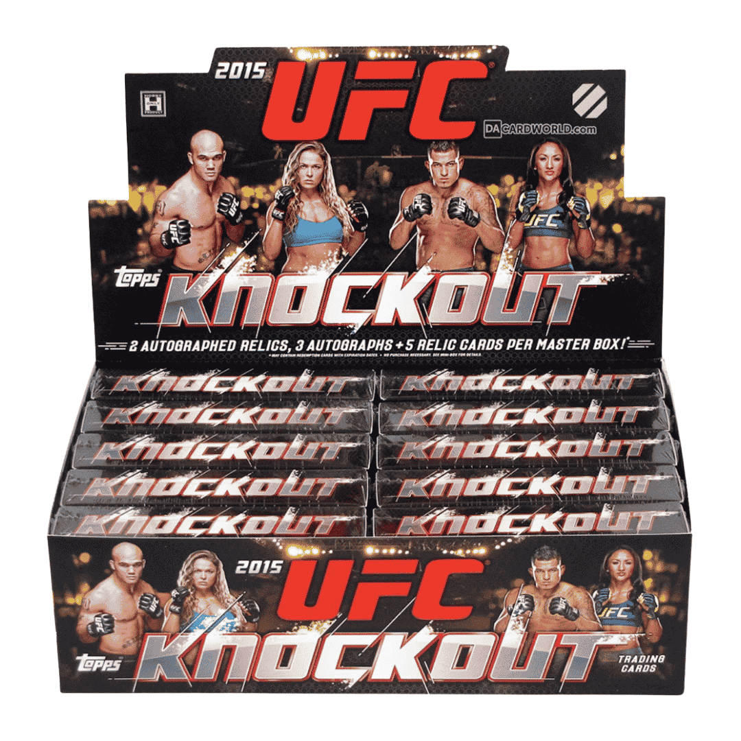2015 Topps UFC Knockout Hobby Box