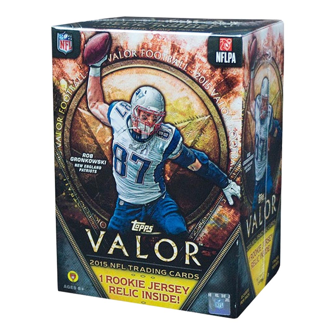 2015 Topps Valor Football 7-pack Blaster Box with Relic Card