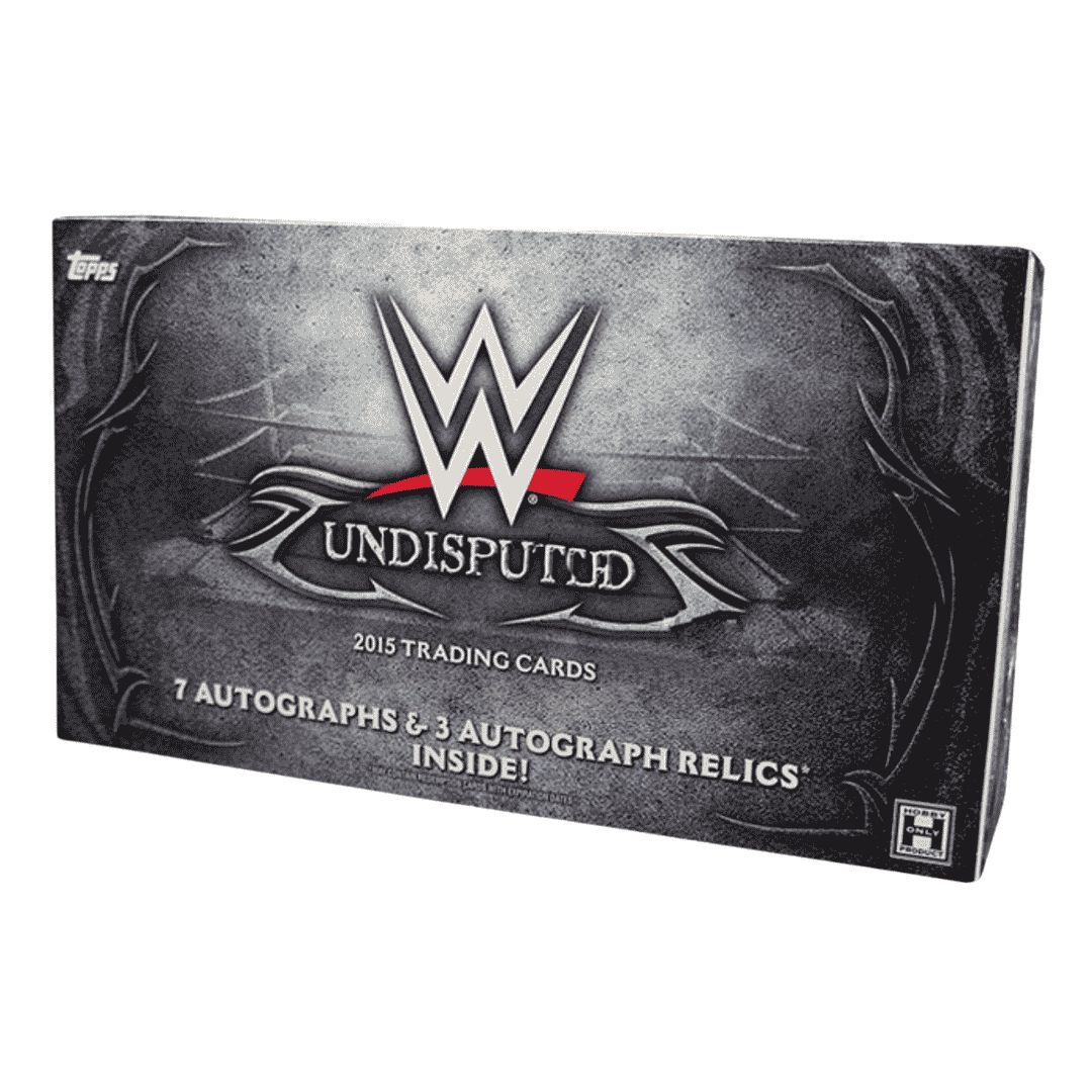 2015 Topps WWE Undisputed Hobby Box