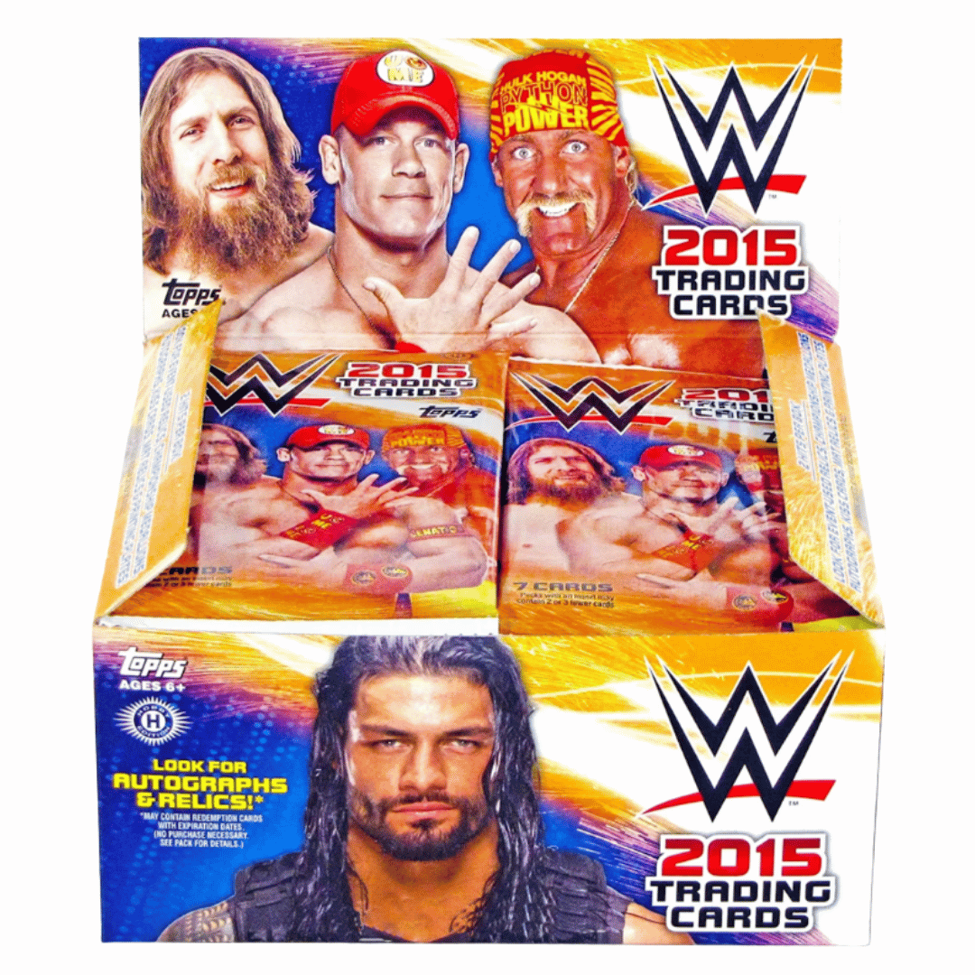 2015 Topps WWE Wrestling Hobby Box