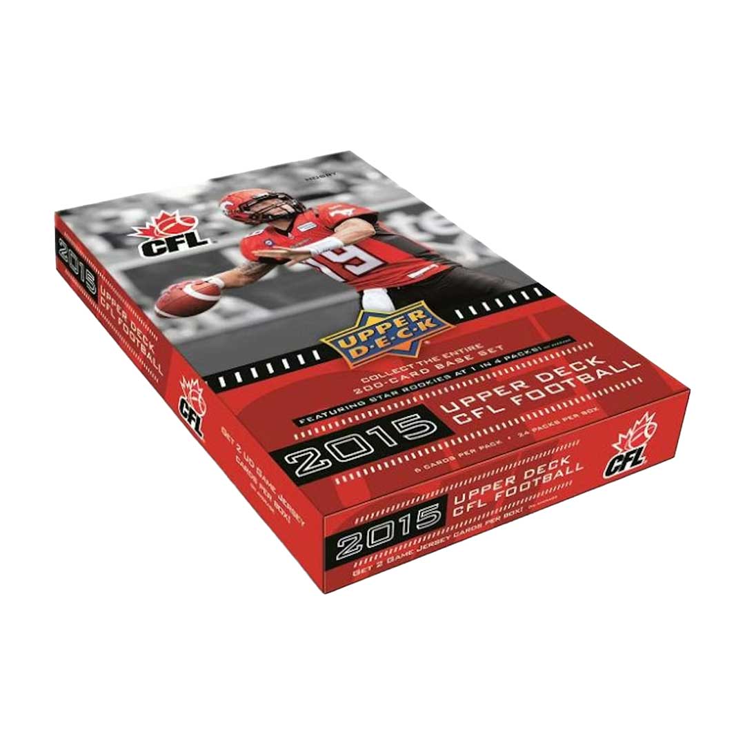 2015 Upper Deck CFL Football Hobby Box