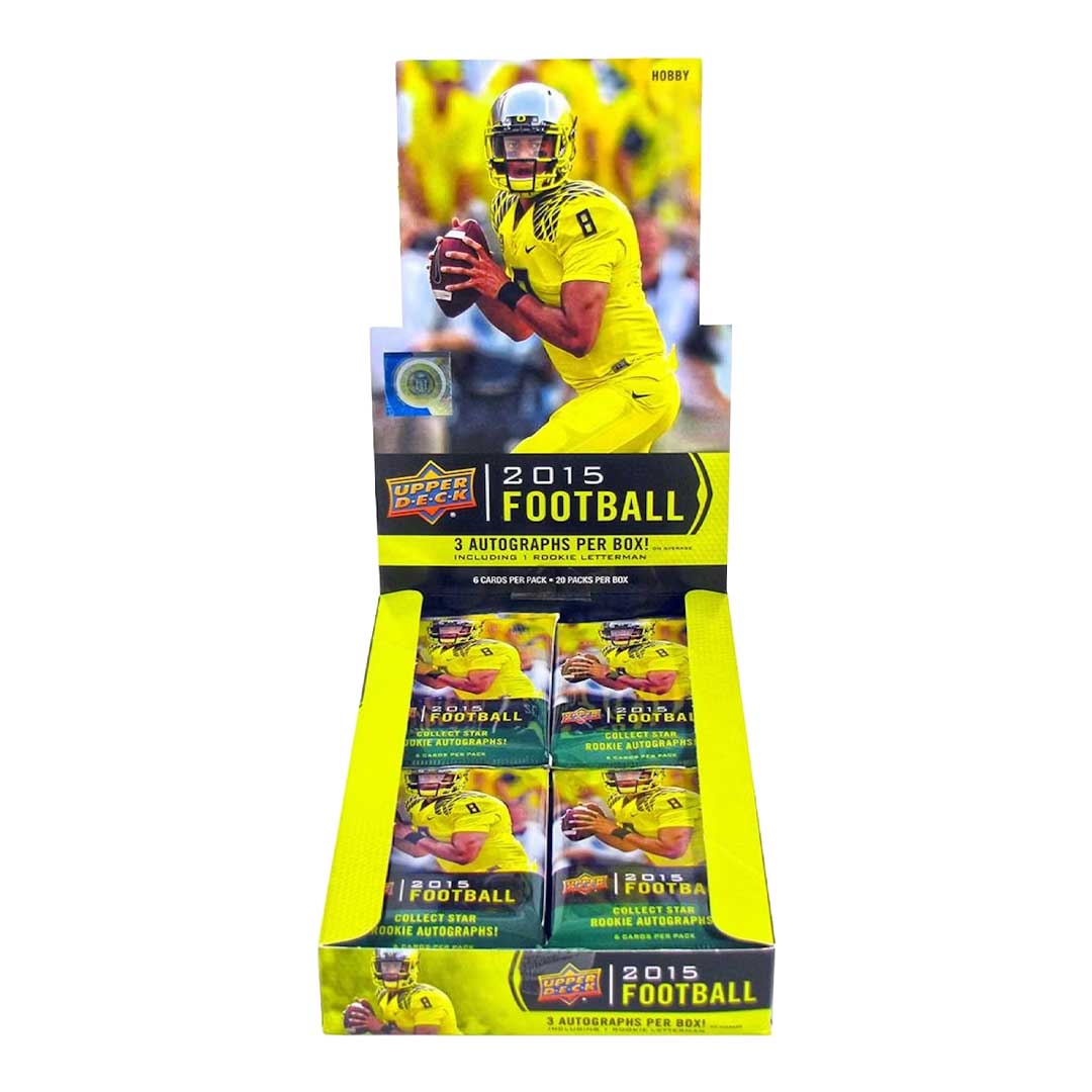 2015 Upper Deck Football Hobby Box