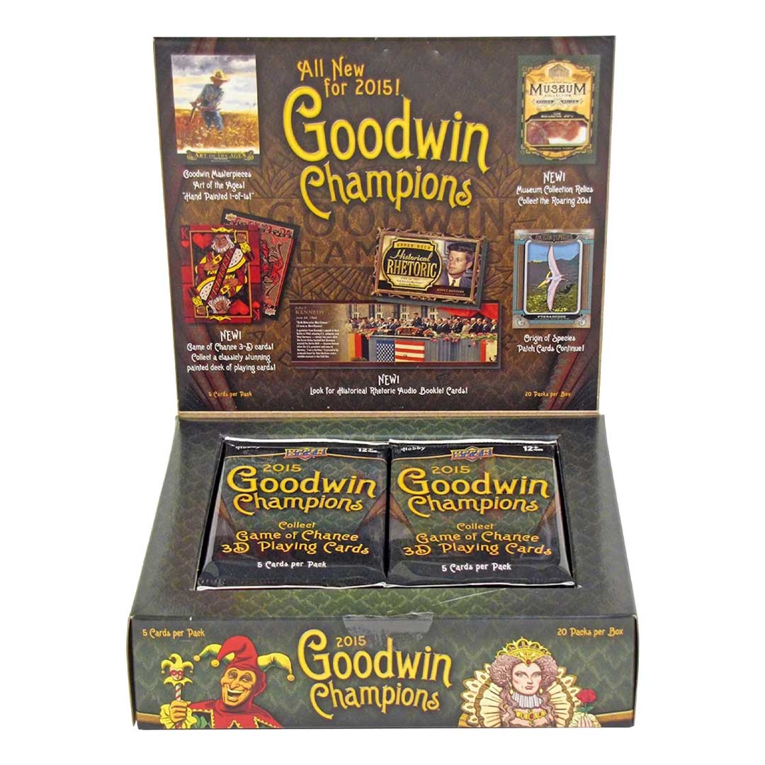 2015 Upper Deck Goodwin Champions Hobby Box