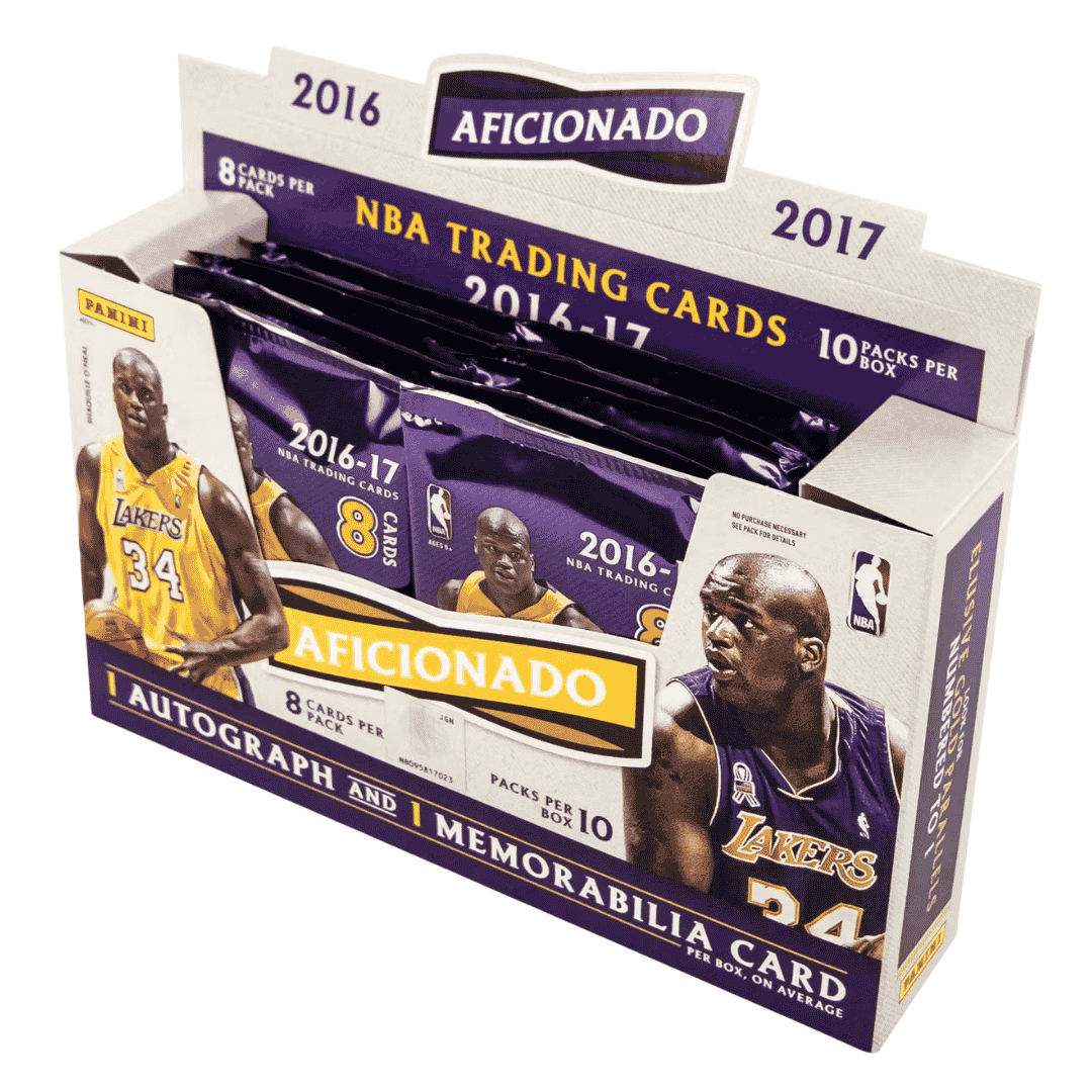 2016-17 Panini Aficionado Basketball Hobby Box