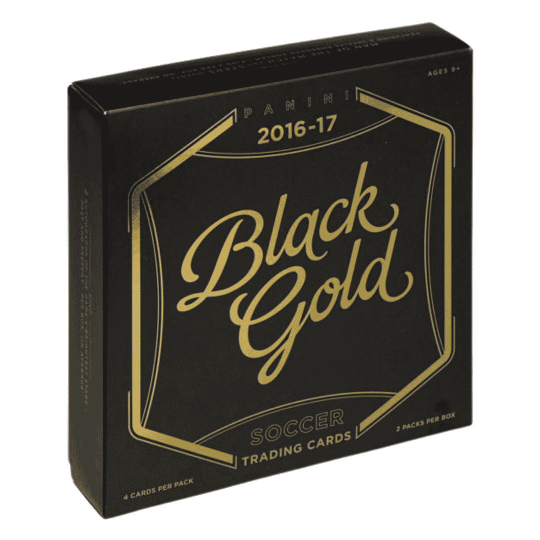 2016-17 Panini Black Gold Soccer Hobby Box