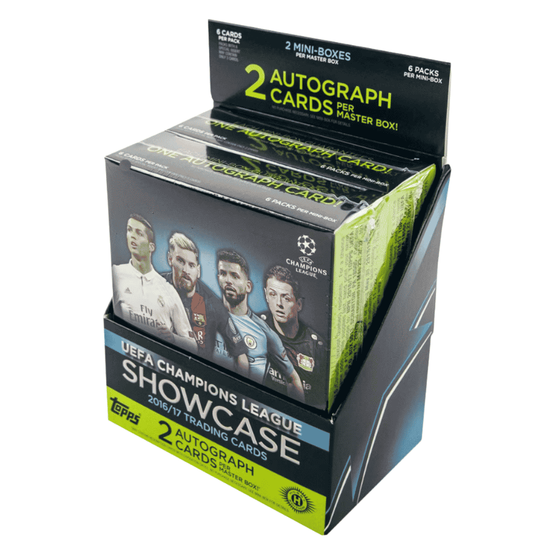 2016-17 Topps UEFA Champions League Showcase Soccer Box
