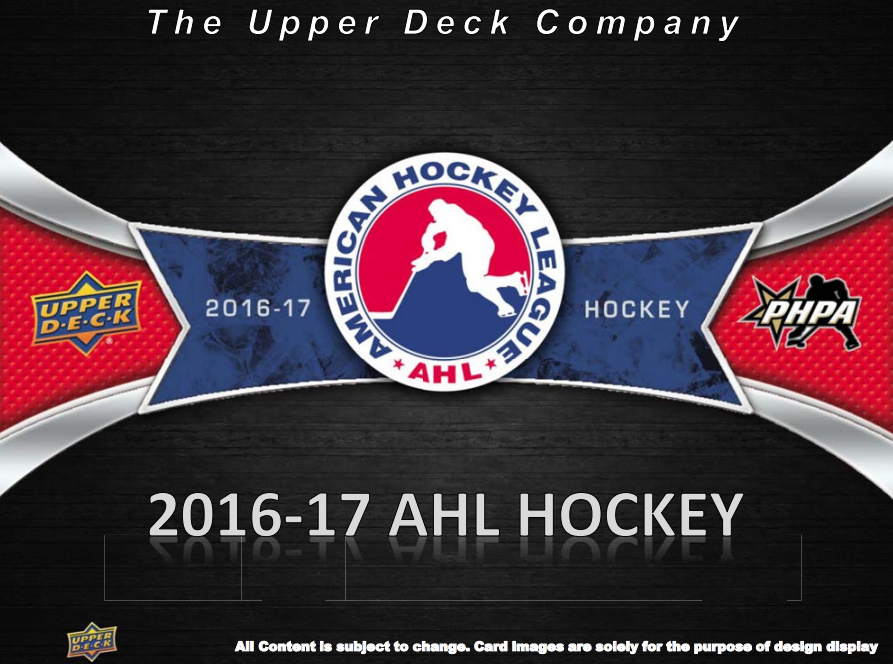 2016-17 Upper Deck AHL Hockey Hobby 20-Box Case