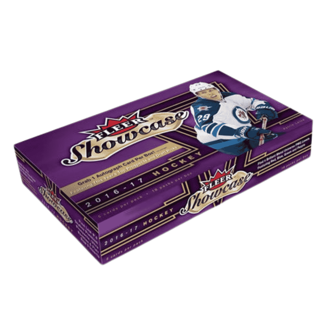 2016-17 Upper Deck Fleer Showcase Hockey Hobby Box