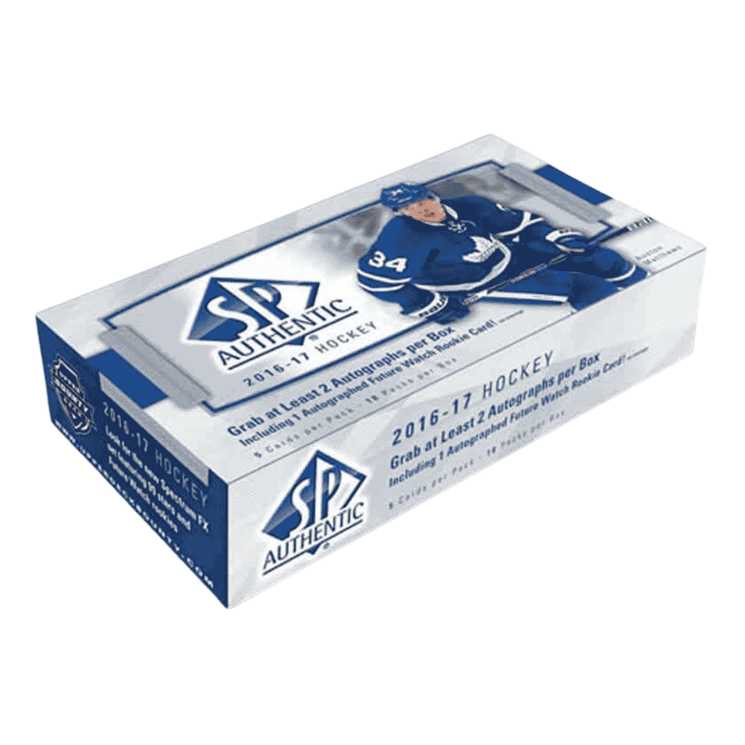 2016-17 Upper Deck SP Authentic Hockey Hobby Box