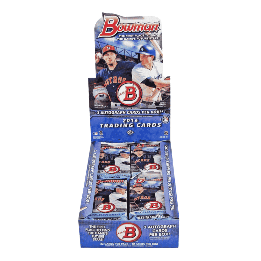 2016 Bowman Baseball Jumbo Box