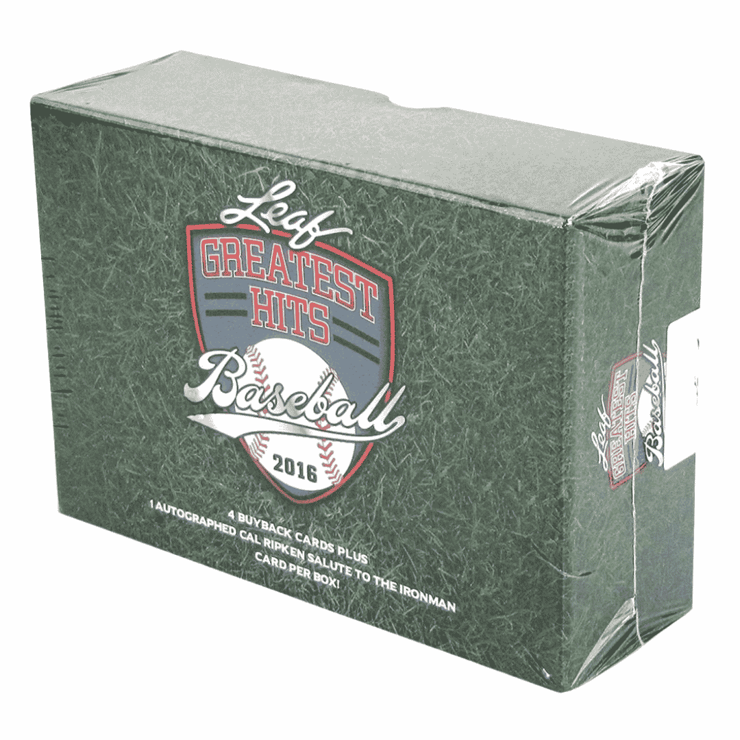 2016 Leaf Greatest Hits Baseball Hobby Box