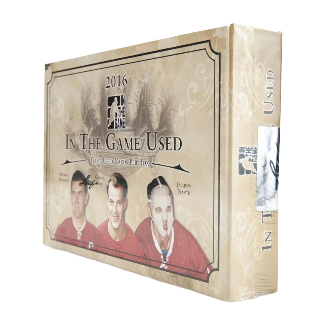 2016 Leaf In The Game (ITG) Game Used Hockey Box