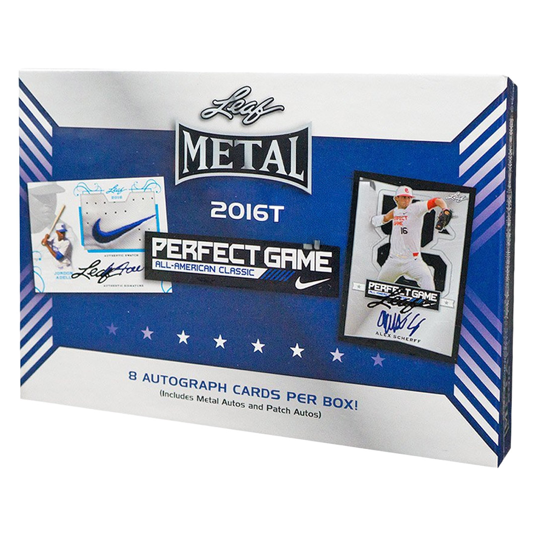 2016 Leaf Metal Perfect Game All-American Baseball Box