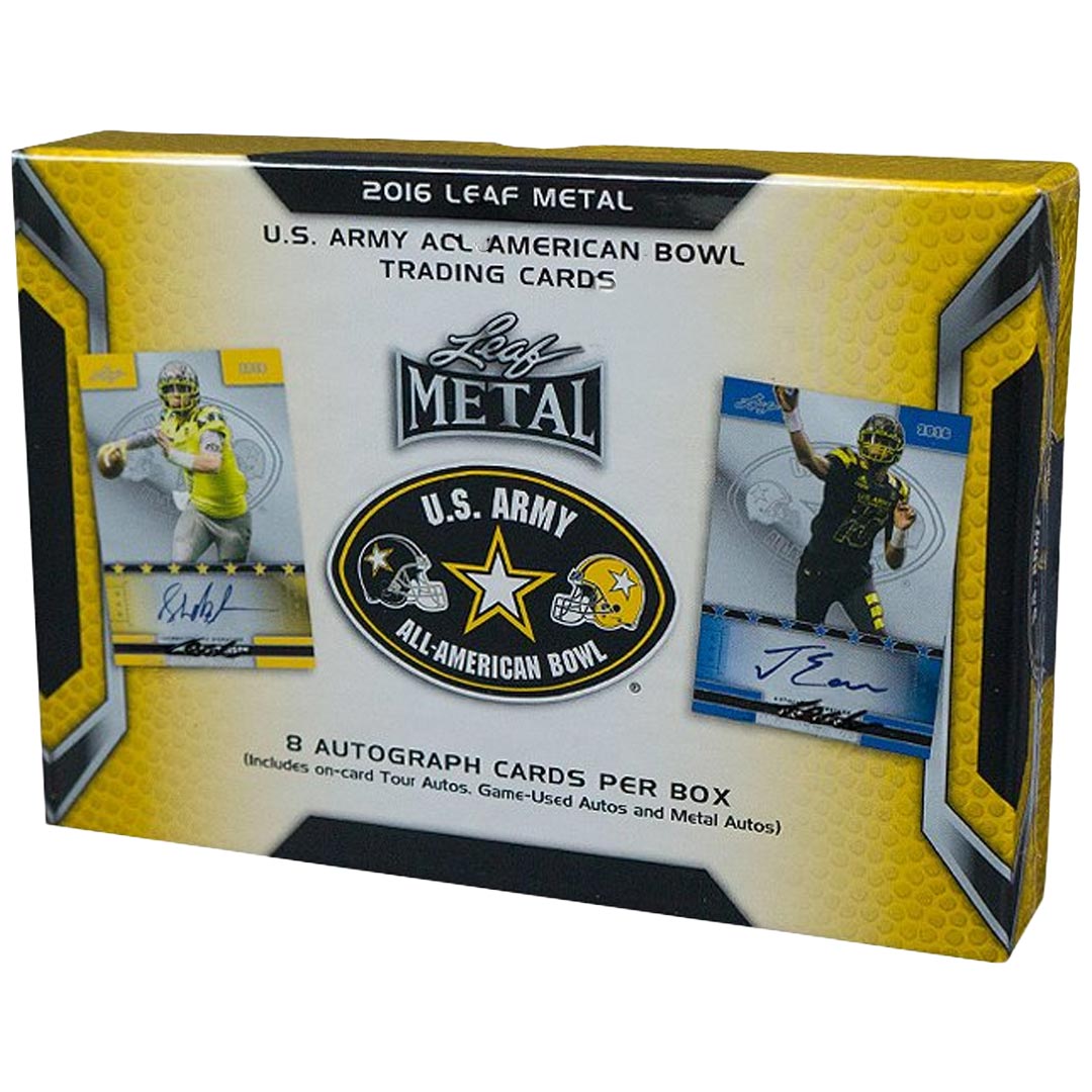 2016 Leaf Metal US Army All-American Bowl Football Box