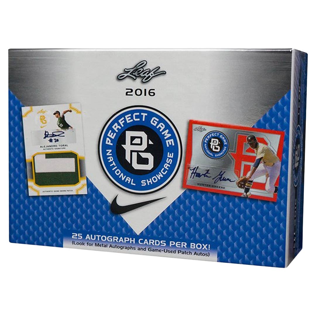 2016 Leaf Perfect Game National Showcase Baseball Box