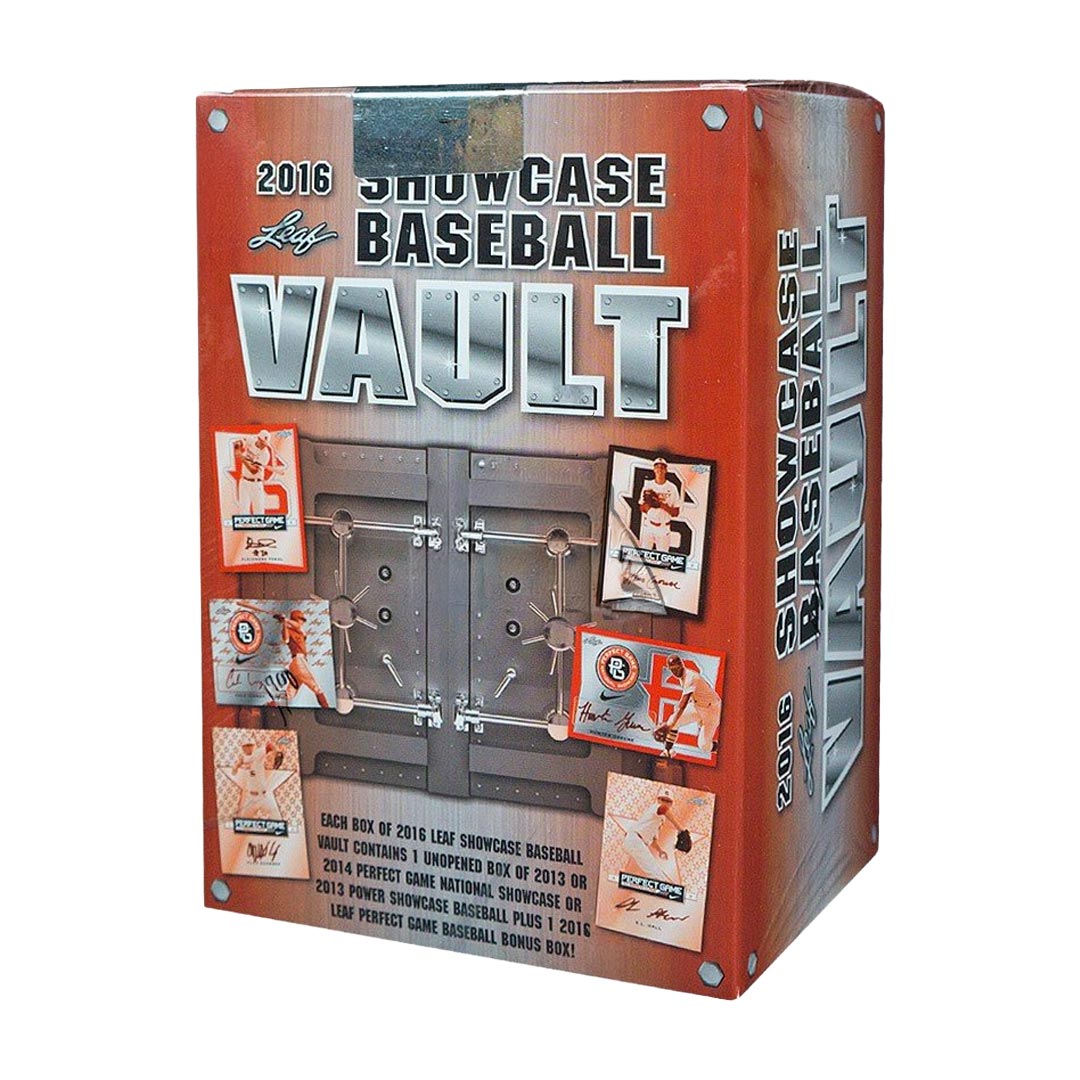 2016 Leaf Showcase Vault Baseball Box