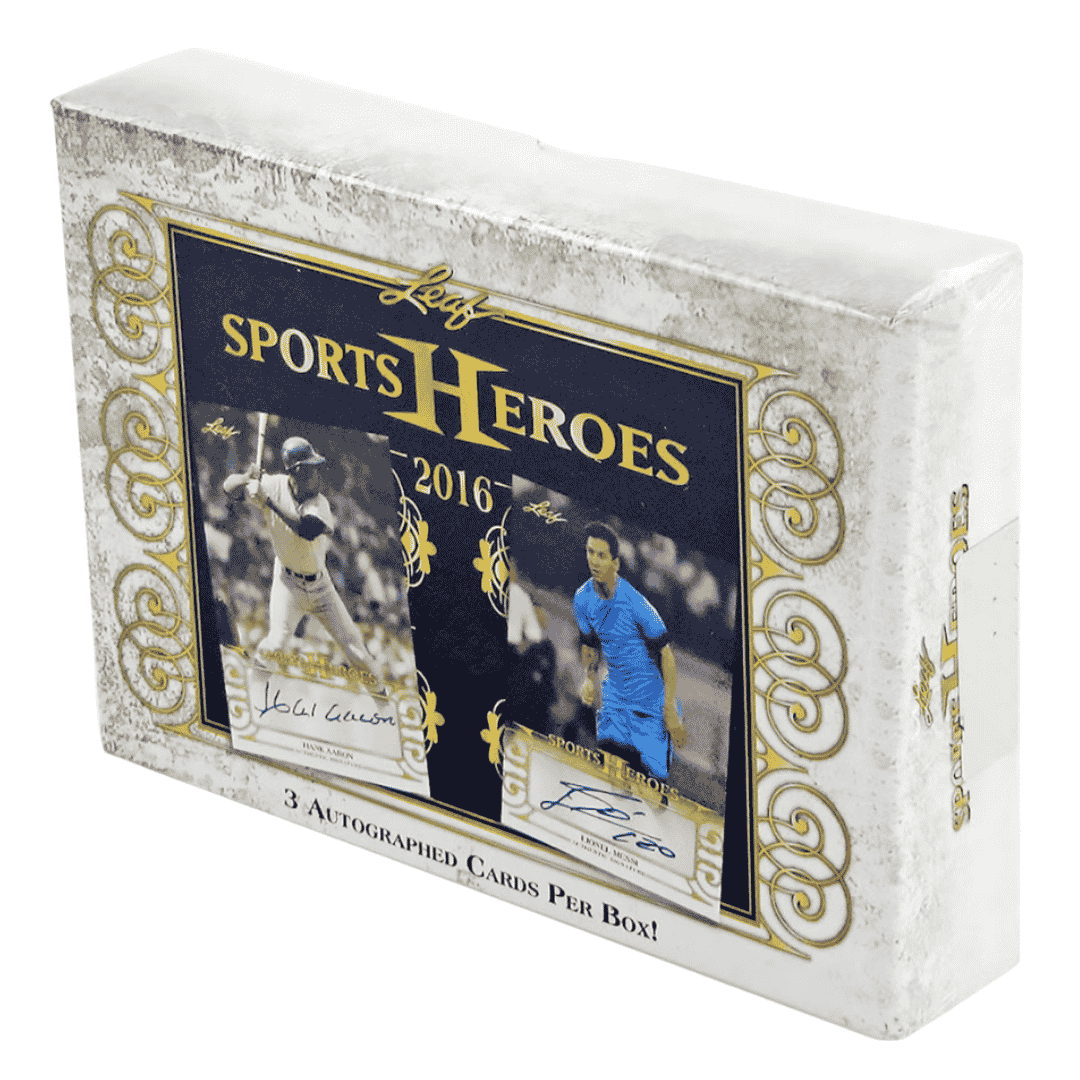 2016 Leaf Sports Heroes Hobby Box