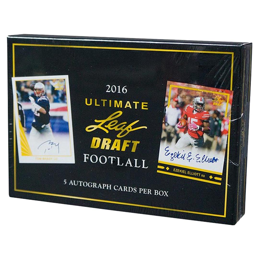 2016 Leaf Ultimate Draft Football Hobby Box