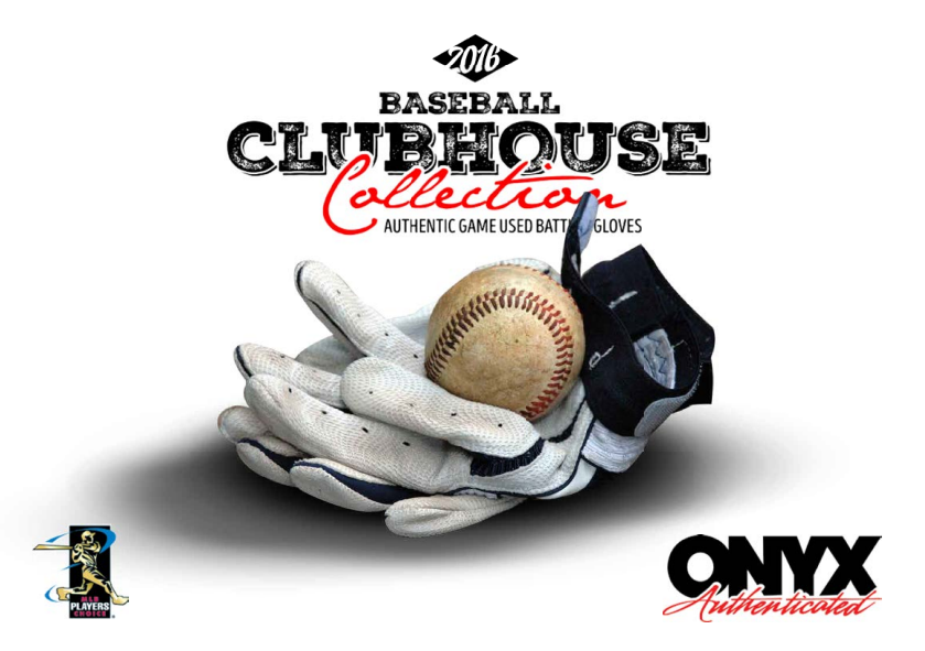 2016 Onyx Clubhouse Game Used Batting Gloves Baseball 3-Box Case