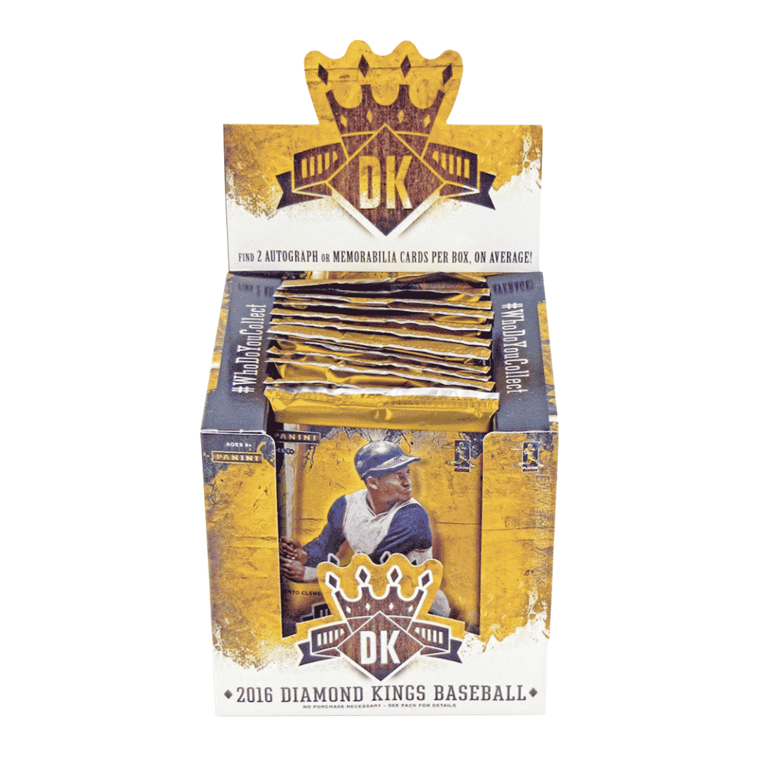 2016 Panini Donruss Diamond Kings Baseball Hobby Box