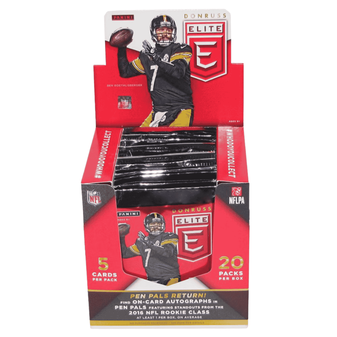 2016 Panini Donruss Elite Football Hobby Box