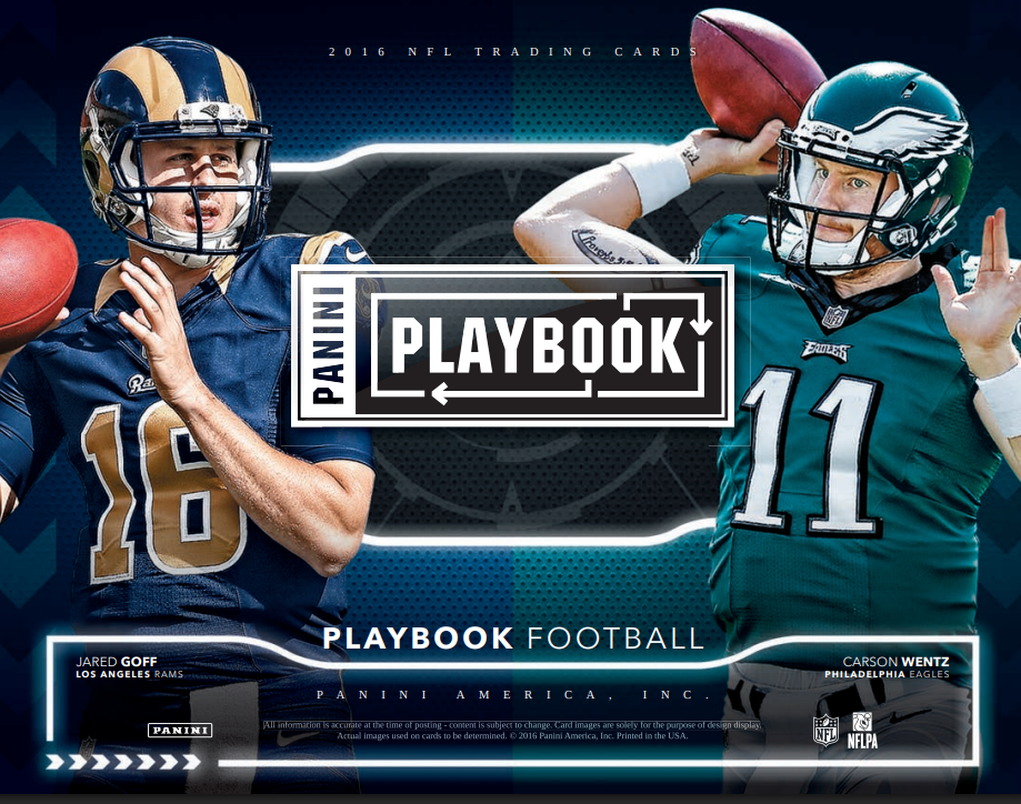 2016 Panini Playbook Football Hobby Box