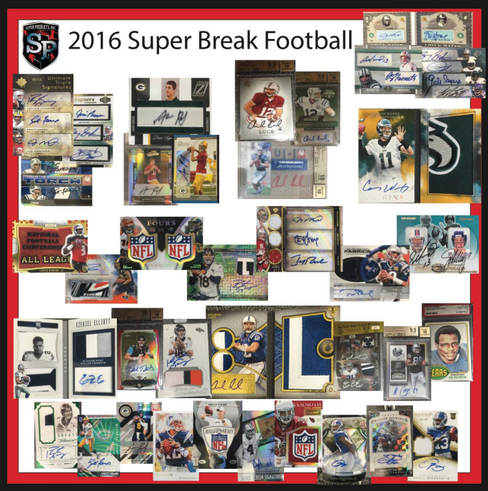2016 Super Break Buyback Football 3-Box Case