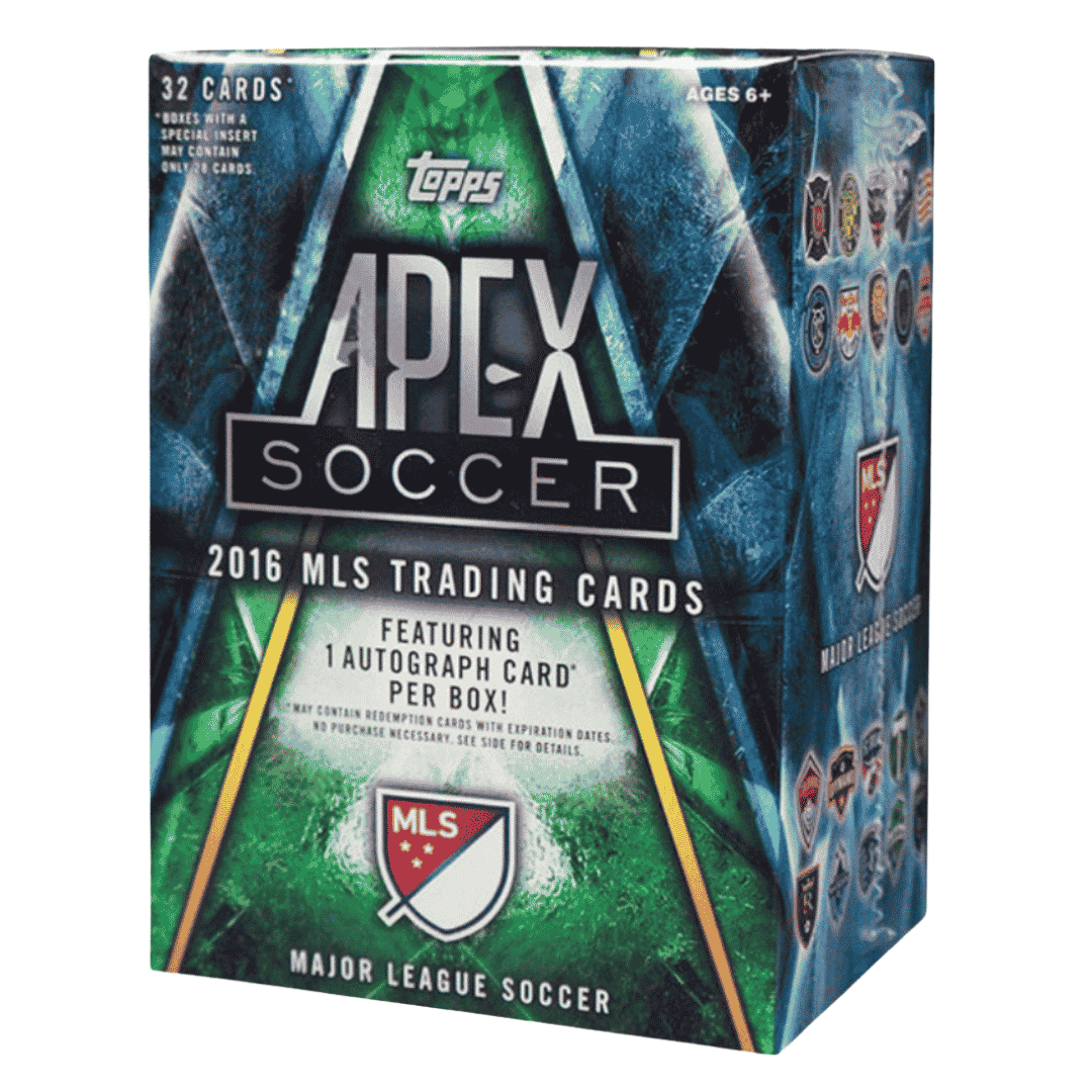 2016 Topps Apex Soccer Blaster Box