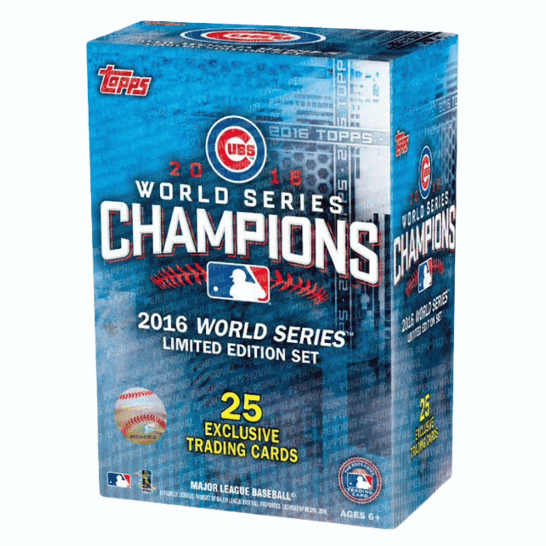  2016 Topps Baseball World Series Champions Chicago Cubs Blaster Box