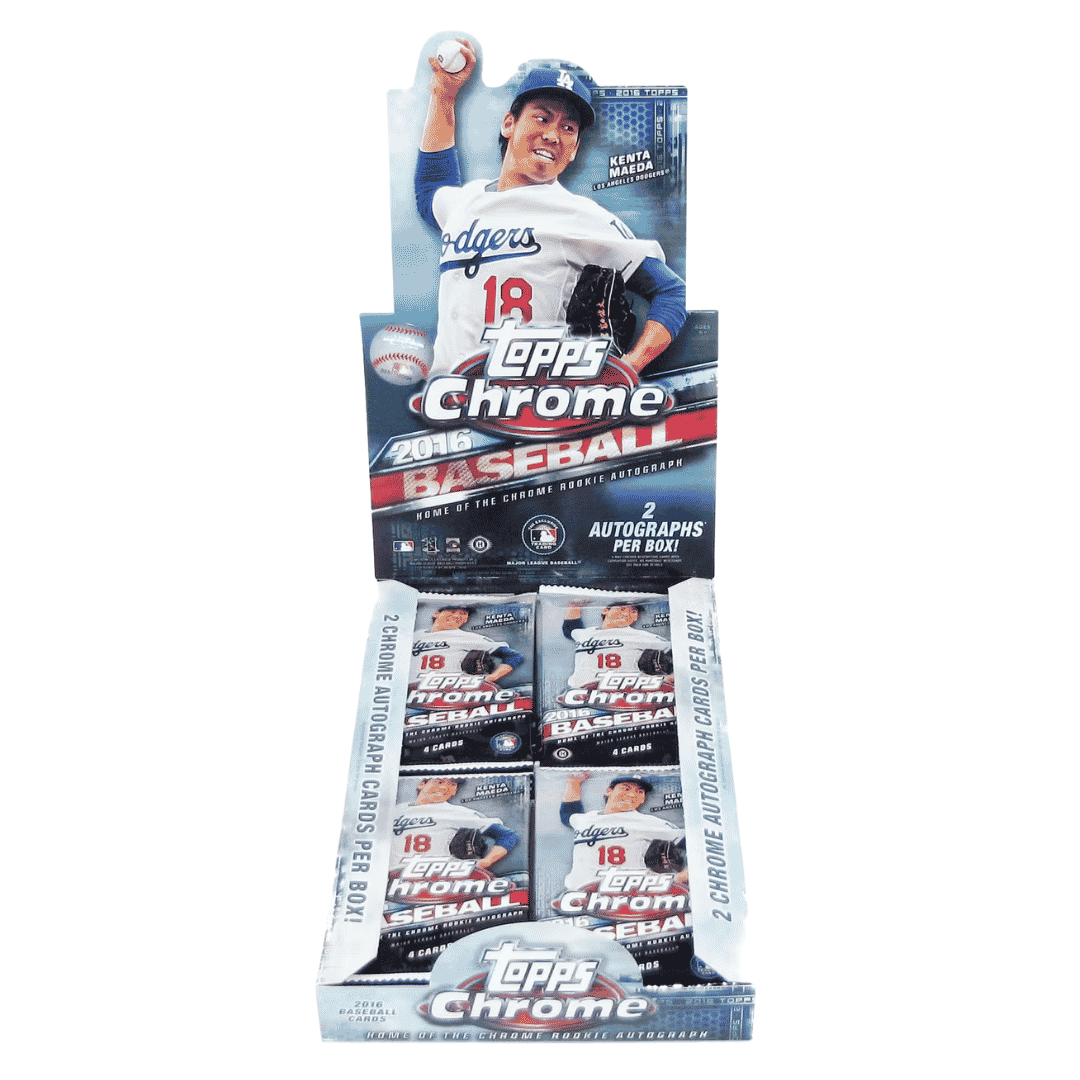 2016 Topps Chrome Baseball Hobby Box