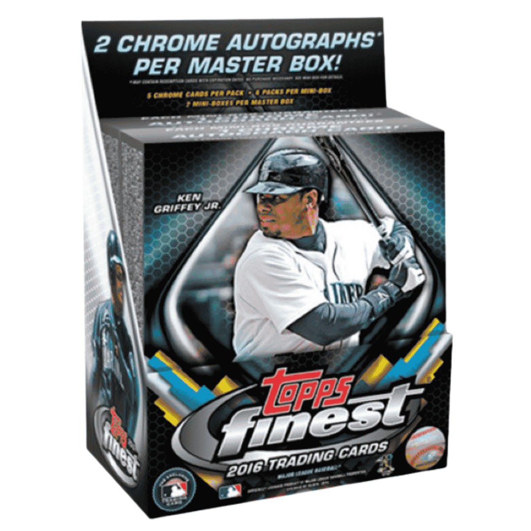 2016 Topps Finest Baseball Hobby Box