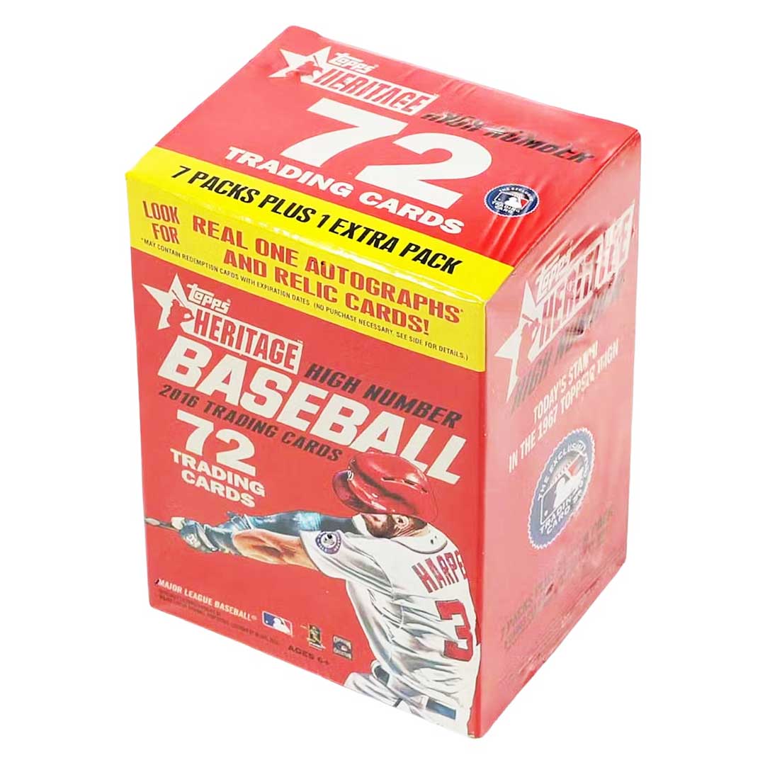2016 Topps Heritage High Number Baseball Blaster Box