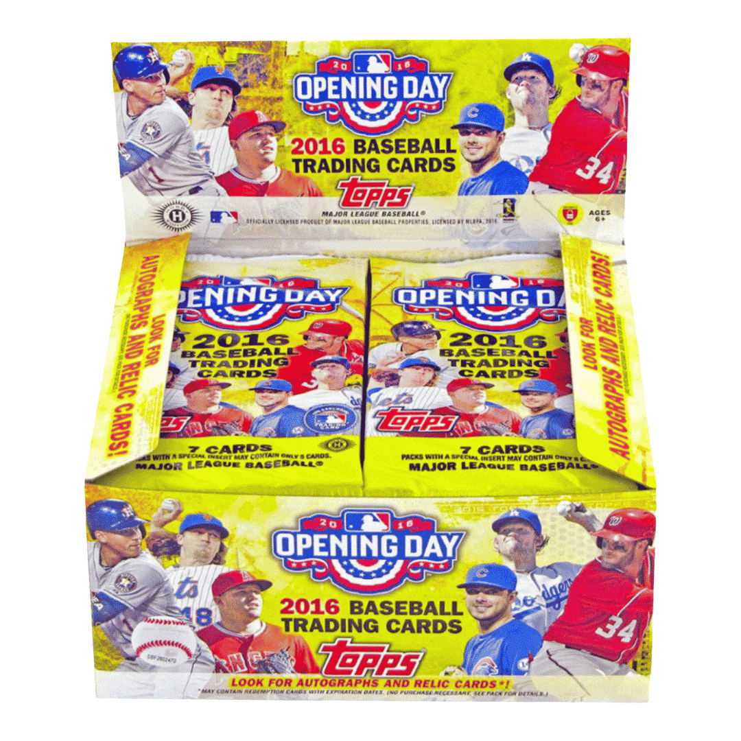 2016 Topps Opening Day Baseball Hobby Box