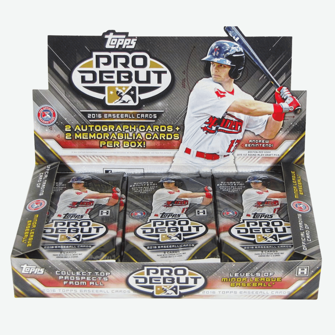 2016 Topps Pro Debut Baseball Hobby Box