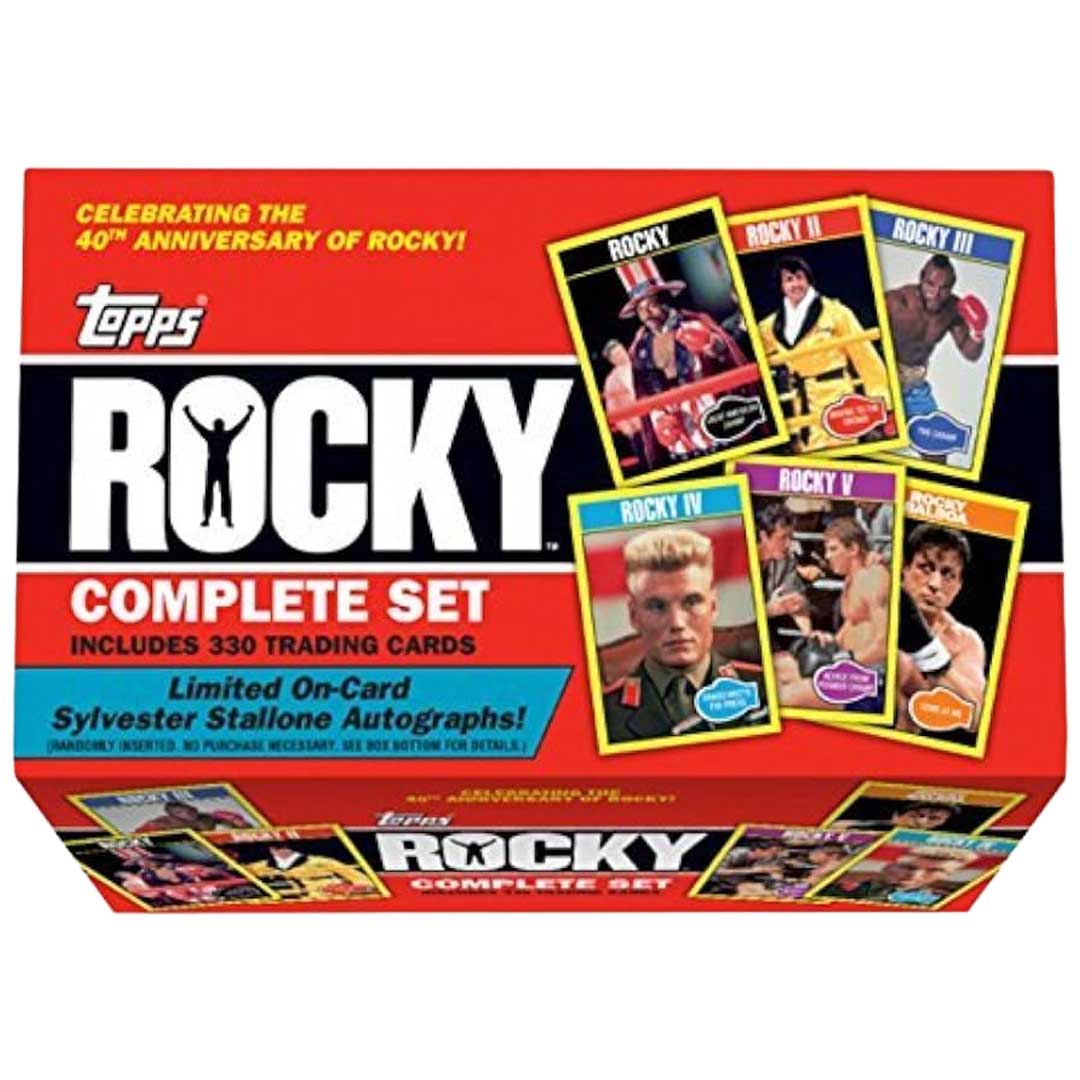 2016 Topps Rocky 40th Anniversary Complete Factory Set