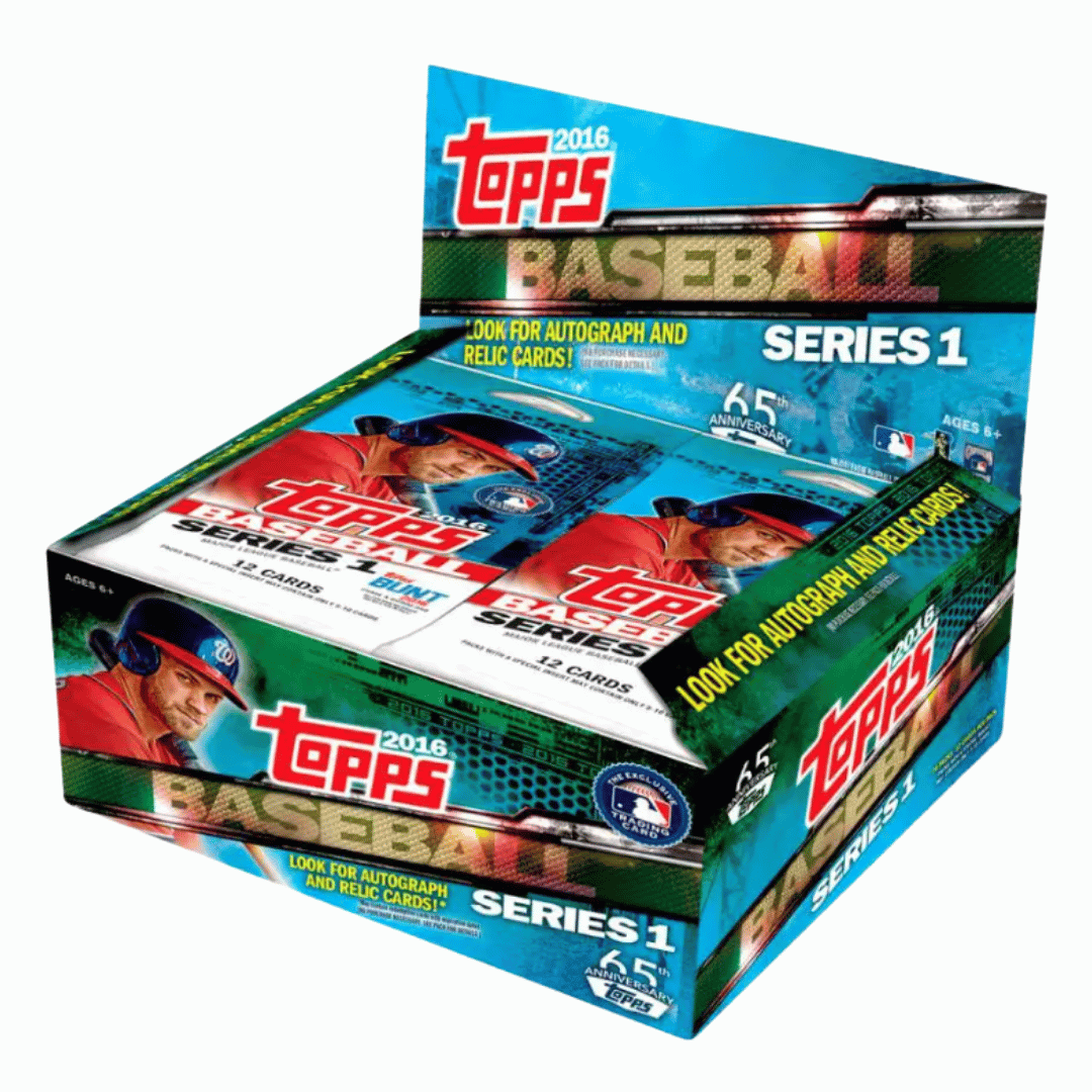 2016 Topps Series 1 Baseball Retail Box