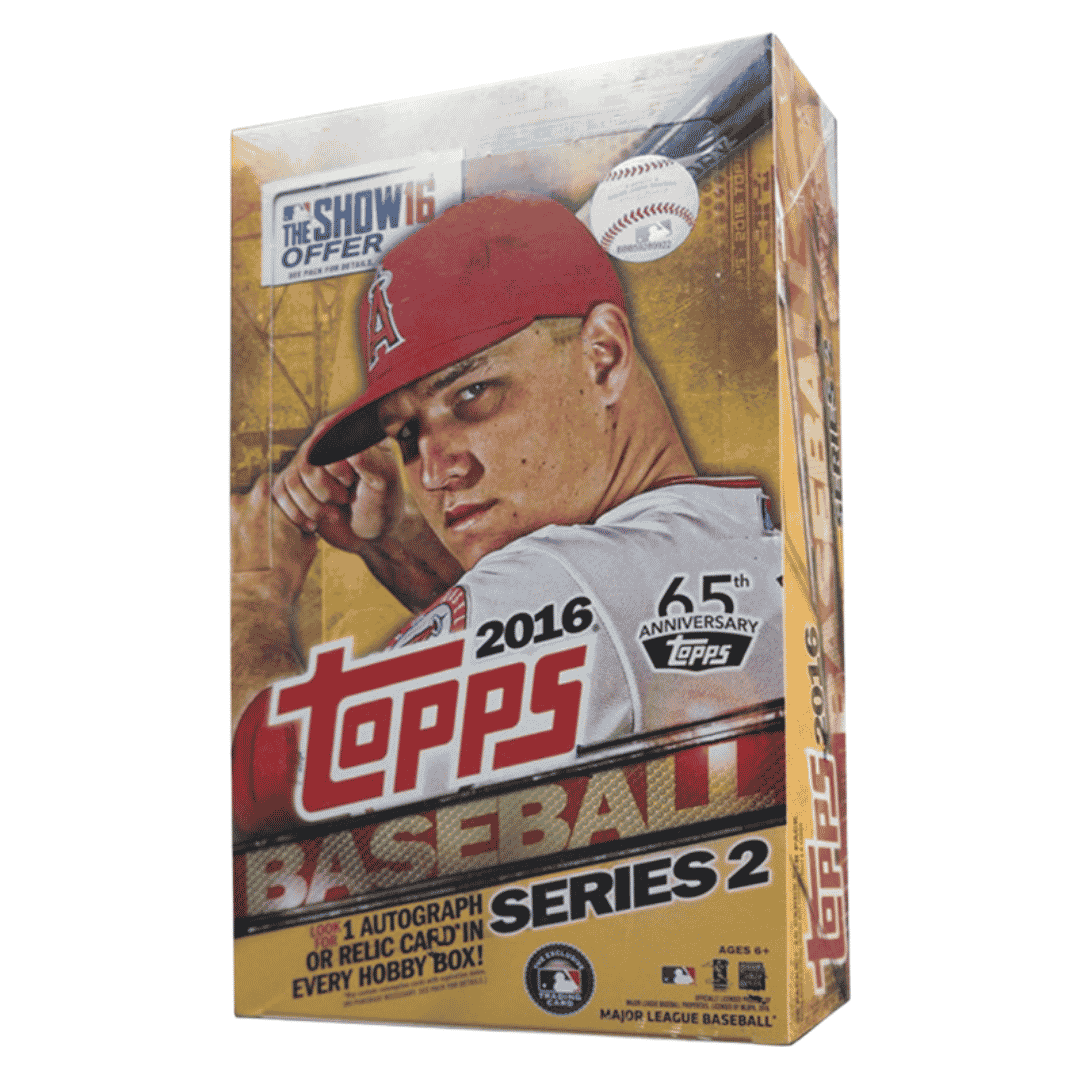 2016 Topps Series 2 Baseball Hobby Box