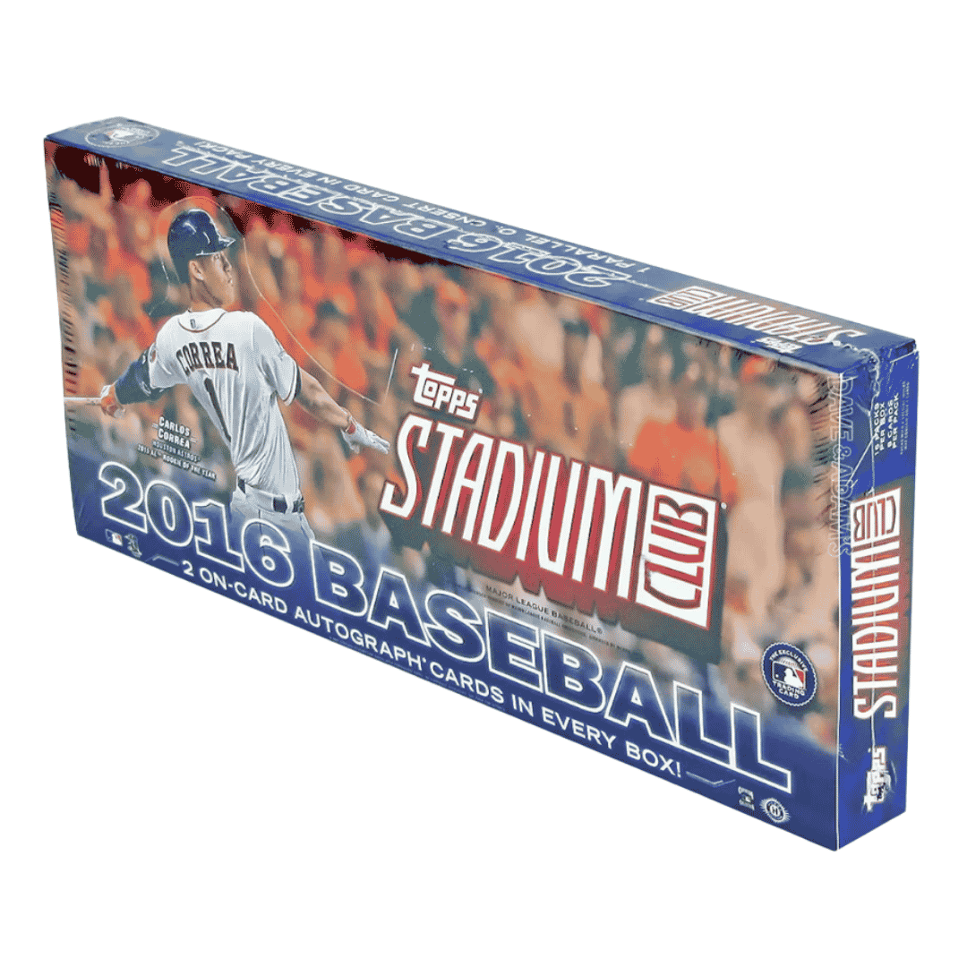 2016 Topps Stadium Club Baseball Hobby Box