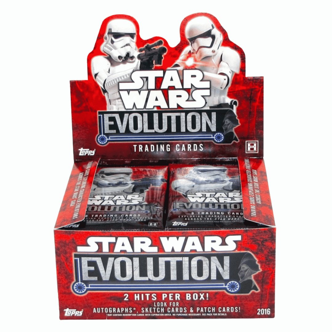 2016 Topps Star Wars Evolution Hobby Box