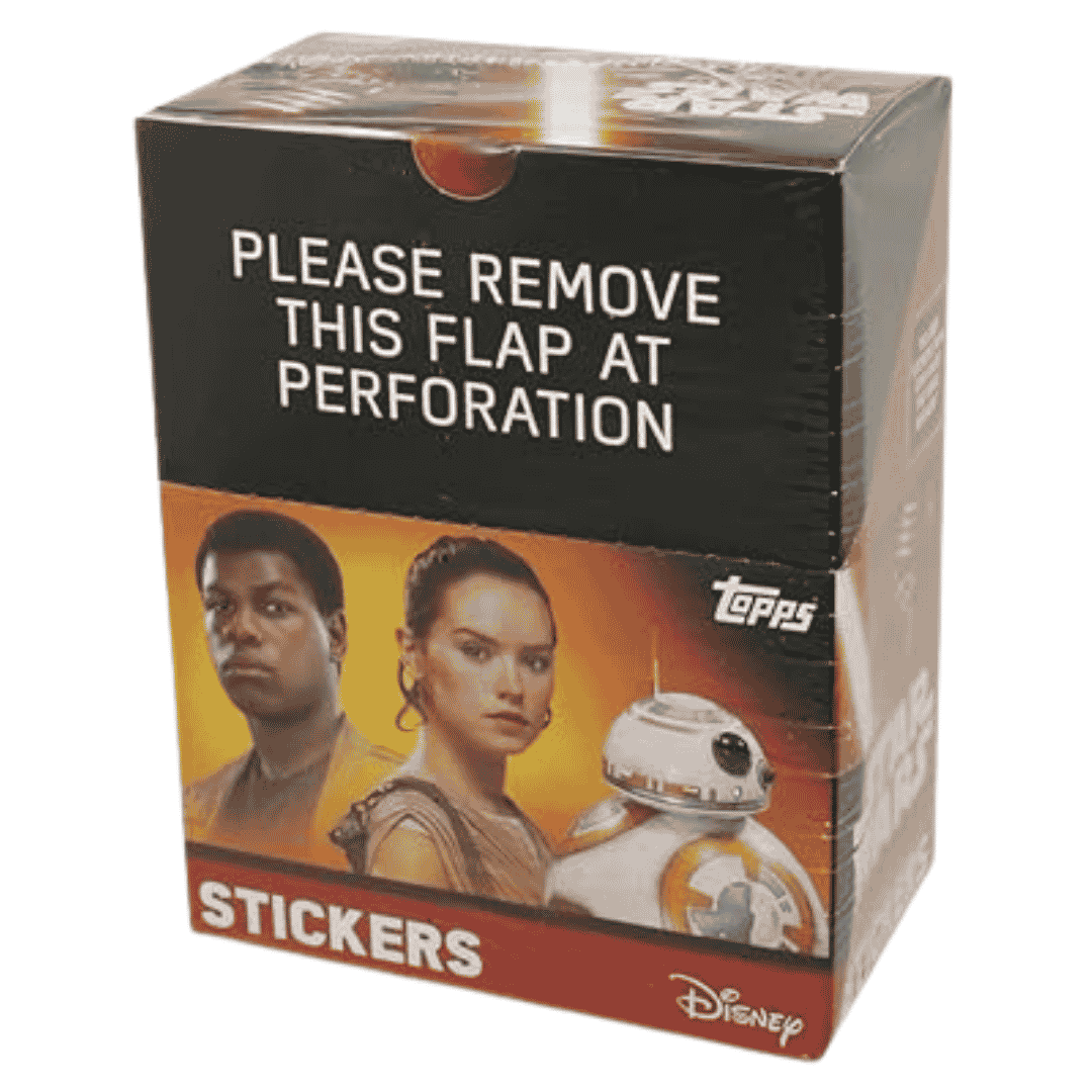 2016 Topps Star Wars Stickers Box