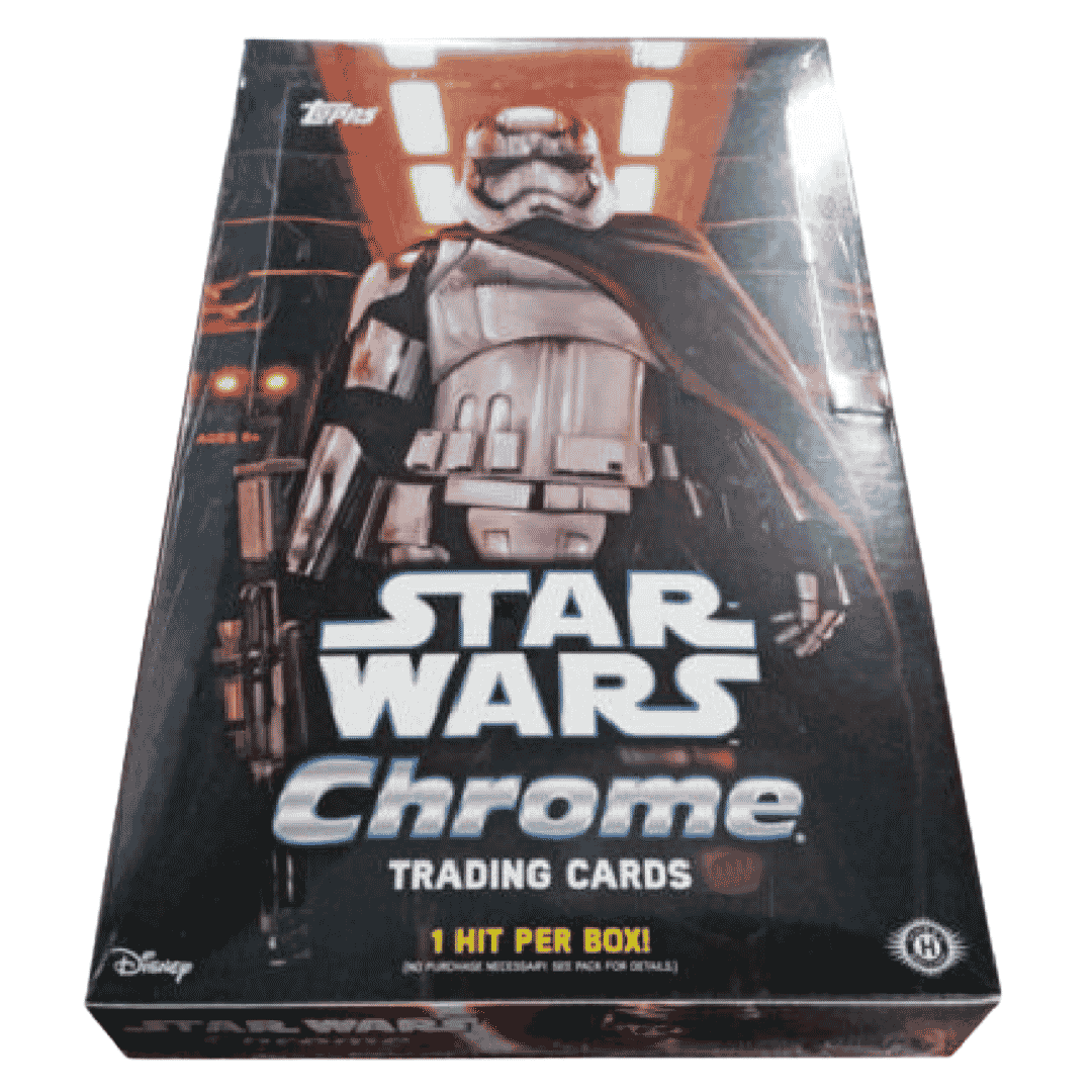 2016 Topps Star Wars The Force Awakens Chrome Hobby Box