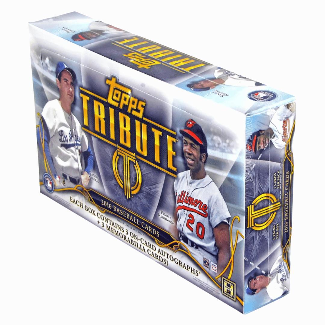 2016 Topps Tribute Baseball Hobby Box