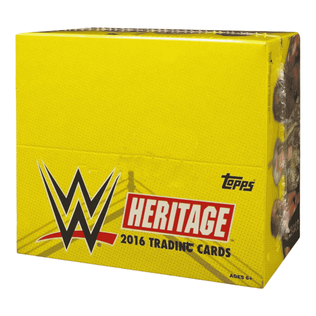 2016 Topps WWE Heritage Wrestling 24ct Retail Box
