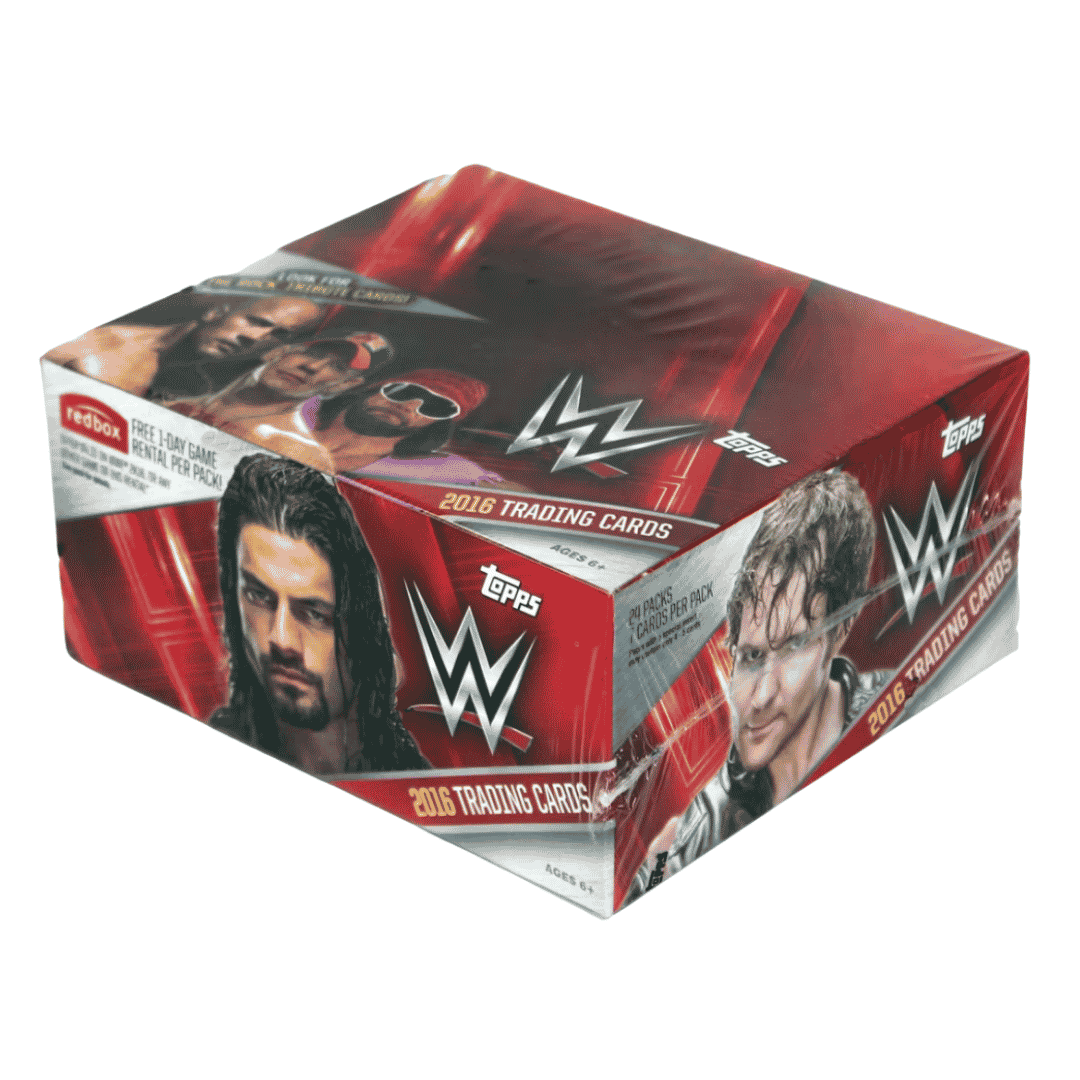2016 Topps WWE Wrestling 24-Pack Retail Box